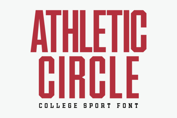Athletic Circle: The Ultimate Condensed Sport Font