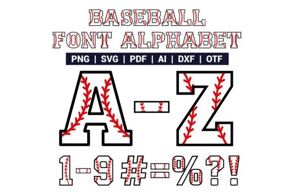 Baseball Alphabet: A Display Typeface for Bold Editorial Headers
