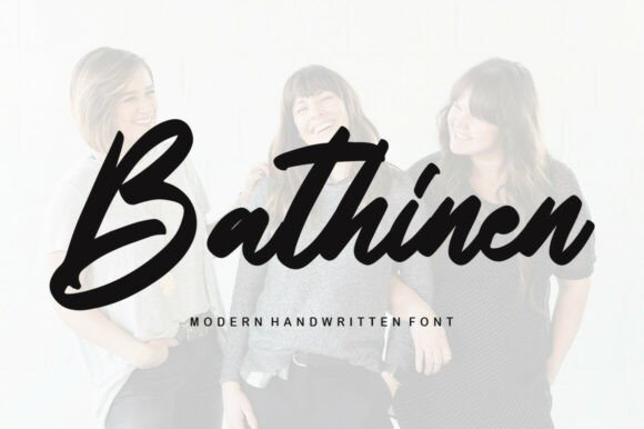 Bathinen: The Perfect Handwritten Font for Crafters
