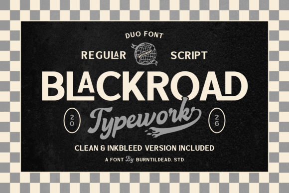 Blackroad: A Bold Duo Font for Editorial Design