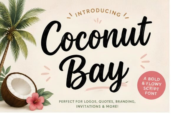 Coconut Bay Font: A Maker’s Review for Tropical Branding