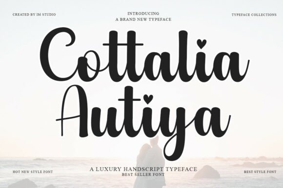 Cottalia Autiya: A Fresh Typeface for Modern Brands