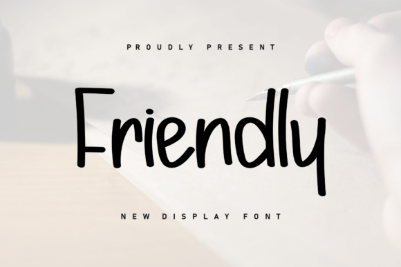 Friendly Typeface for Editorial Design