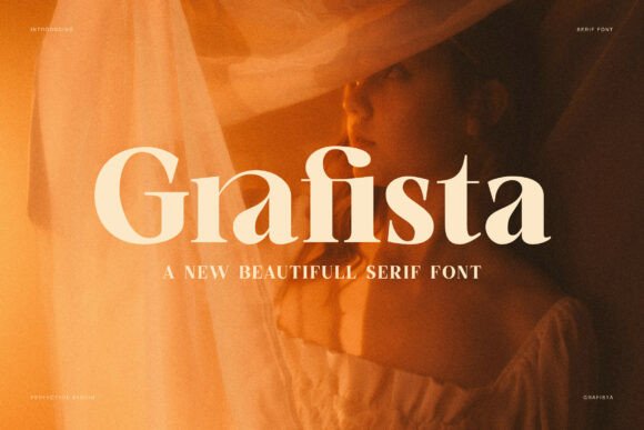 Grafista Typeface for Elegant Brand Identity