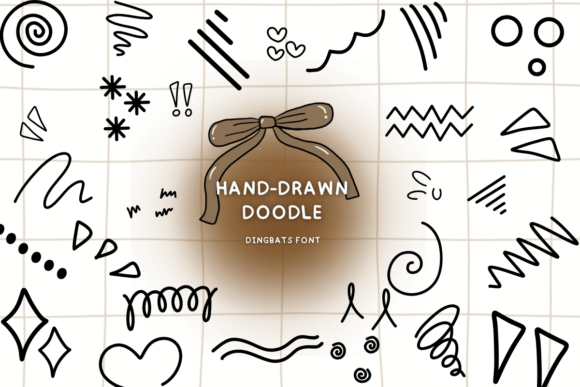 Hand-drawn Doodle Font for Creative Campaigns