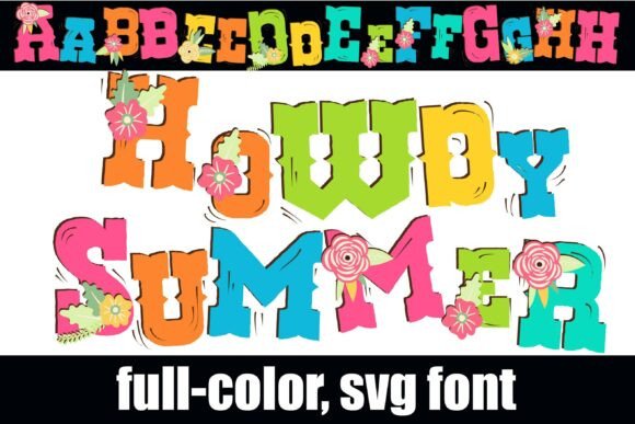 Howdy Summer Font Review for Makers