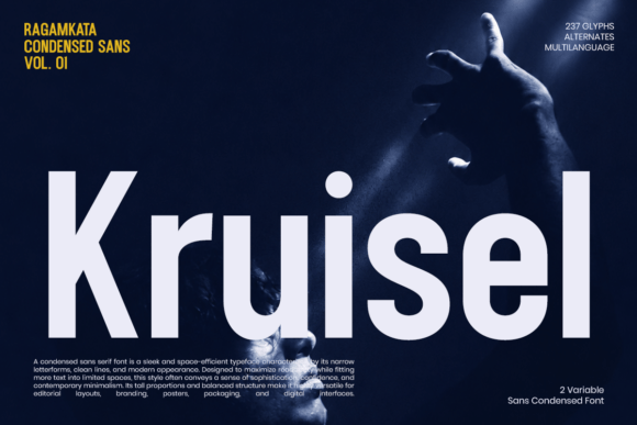 Kruisel: The Condensed Typeface for Impactful Web Design