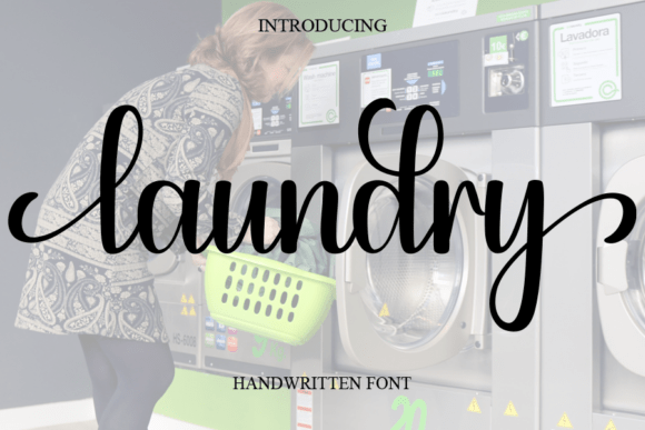 Laundry Typeface for Elegant Branding