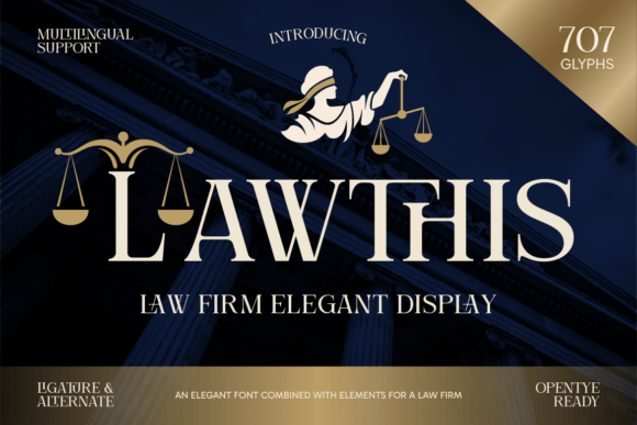 Lawthis: The Serif Typeface for Trusted Branding