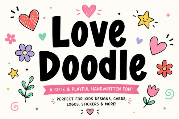 Love Doodle: A Playful Handwritten Typeface for Editors
