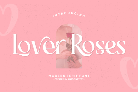 Lover Roses Font for Elegant Business Branding