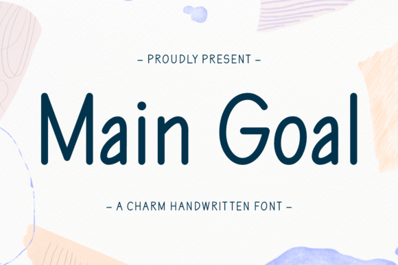 Main Goal Typeface for Polished Branding