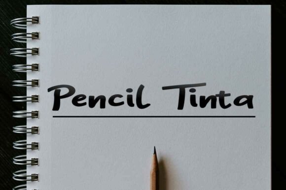 Pencil Tinta: A Refined Script Handwritten Font for Editorial Design