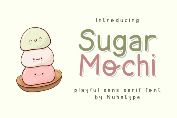 Sugar Mochi: A Minimalist Sans Serif for Web Design