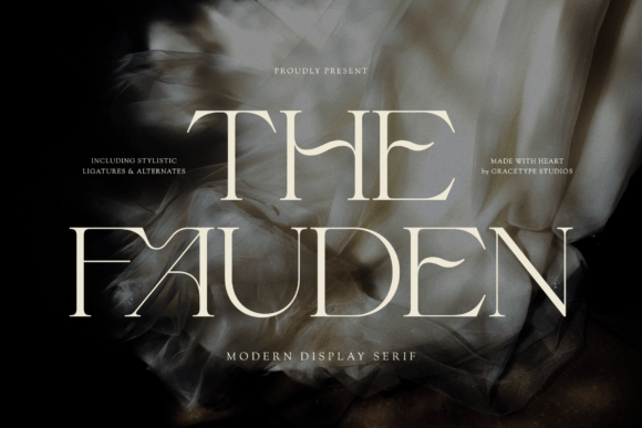 The Fauden: A Premium Serif Typeface for High-Impact Campaigns
