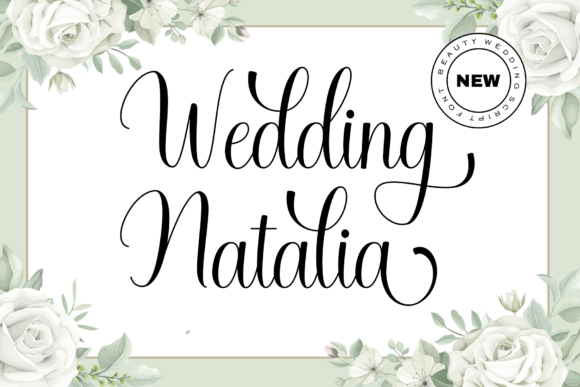 Wedding Natalia: A Premium Script Typeface for Web Design